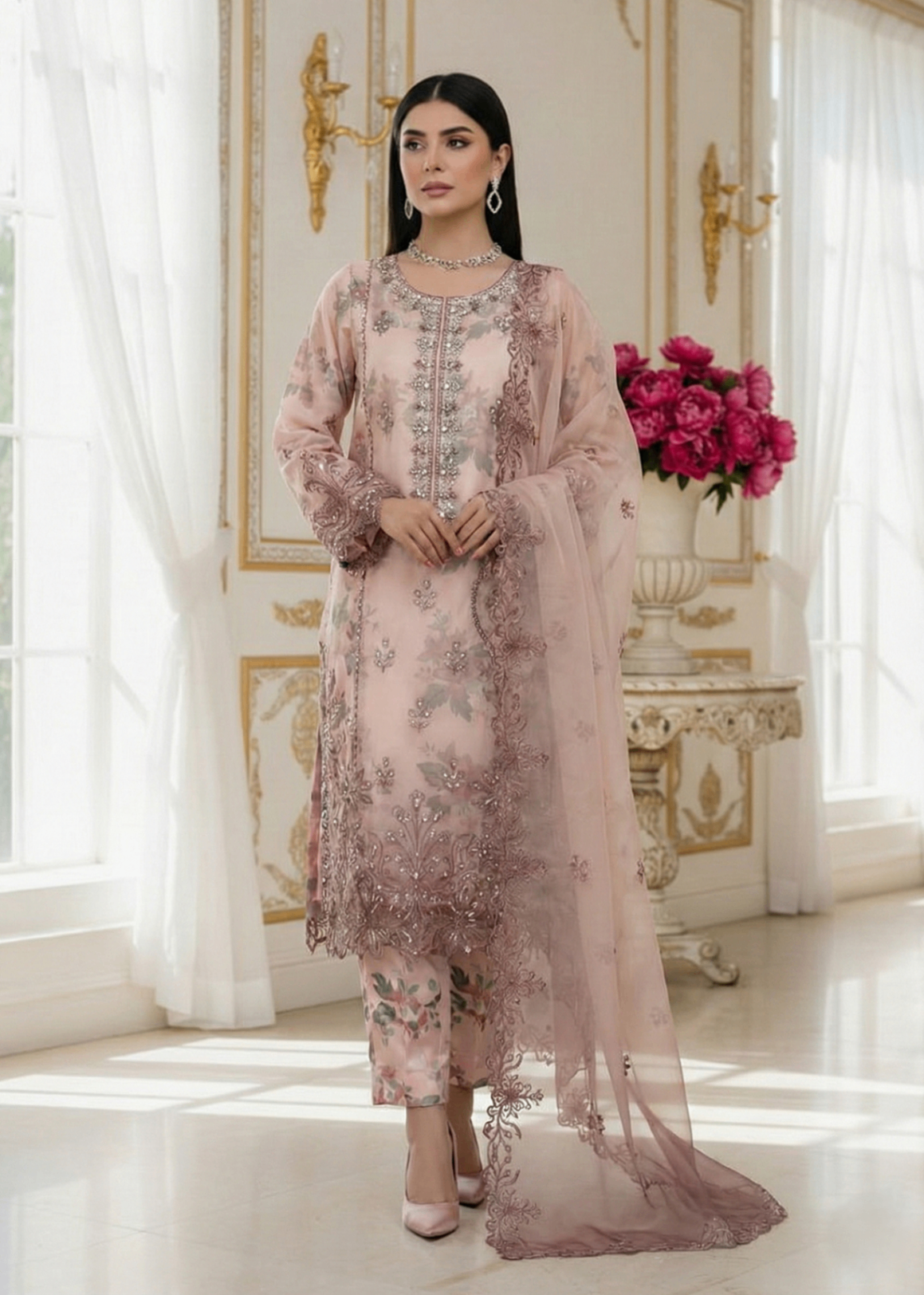 Peach Elegance