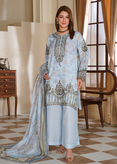 Blue Classic Elegance
