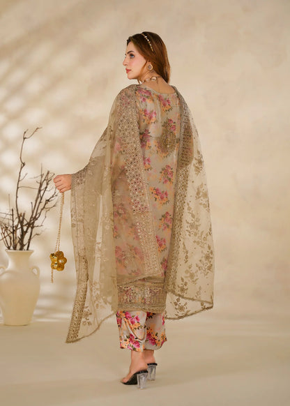 Mahjabeen luxury 3pcs suit