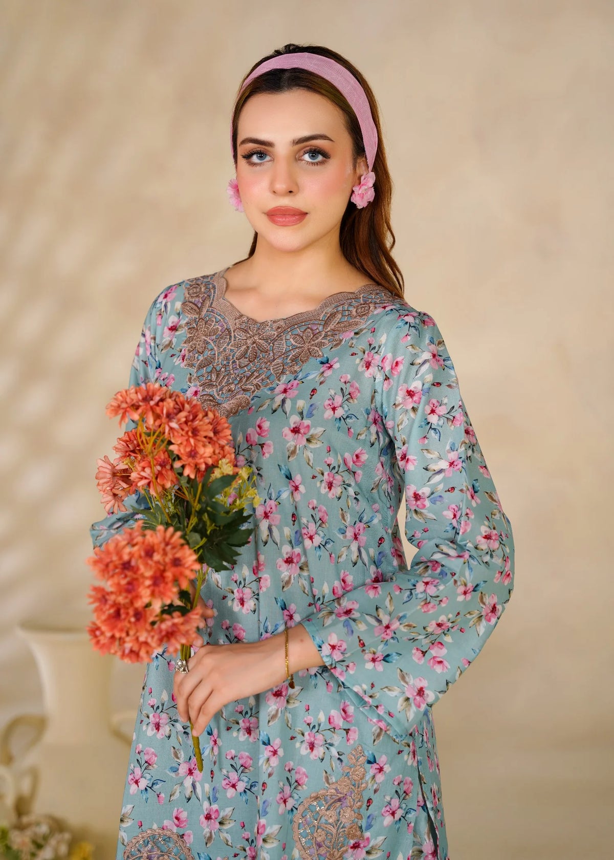 Floral Printed 2-Piece Co-Ord Set