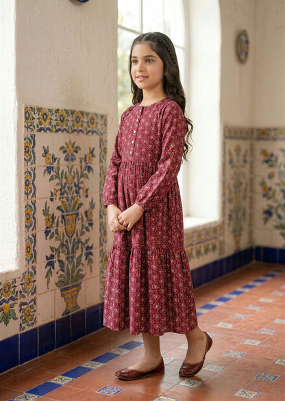 Floral Tiered Dress
