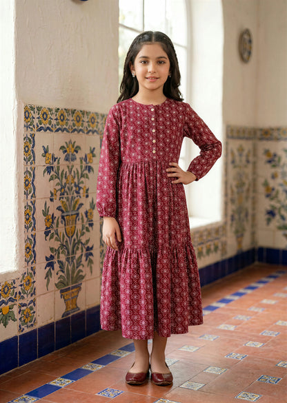 Floral Tiered Dress