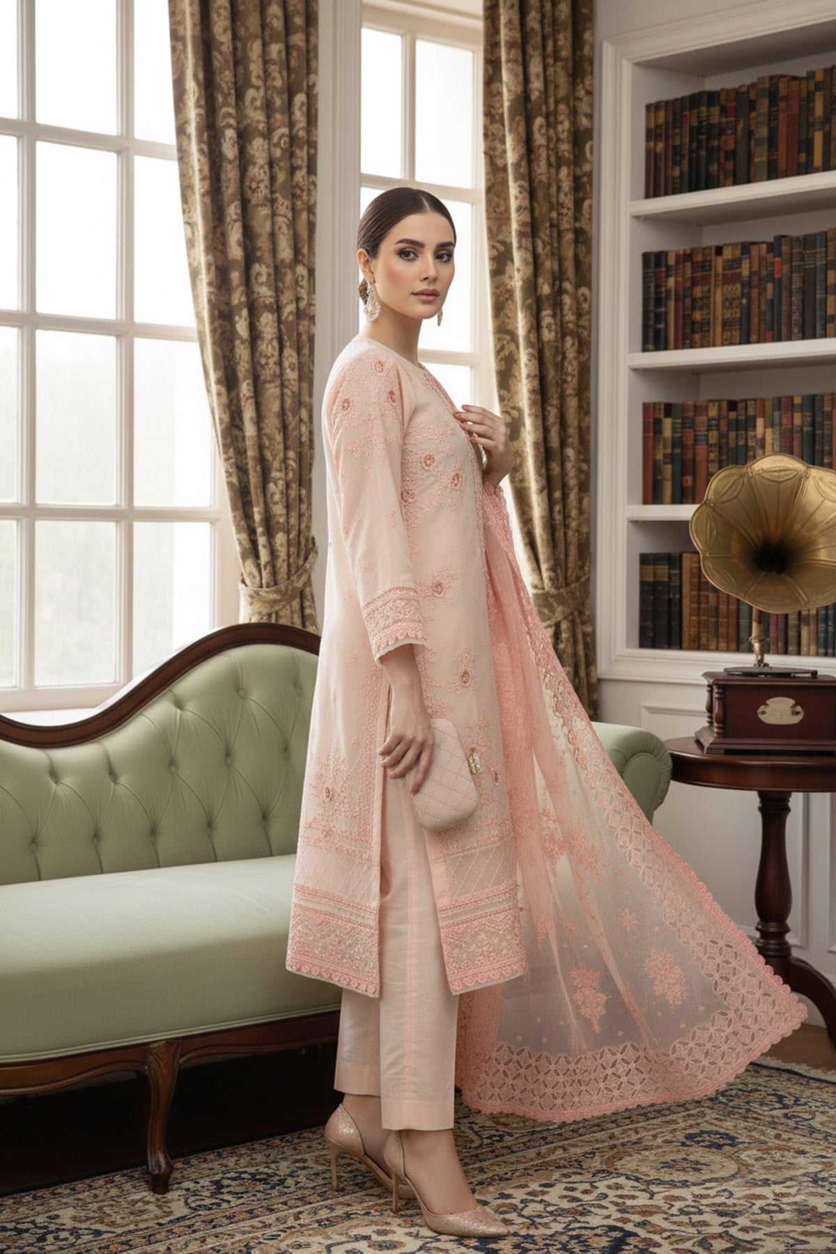 Peach Cira Elegance