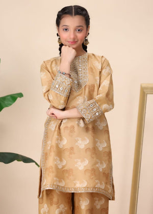 SKIN EMBROIDERED SUIT