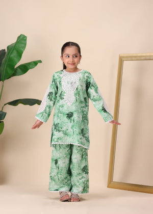 GREEN CHARM SUIT