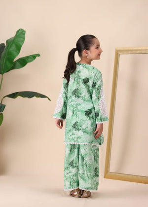 GREEN CHARM SUIT